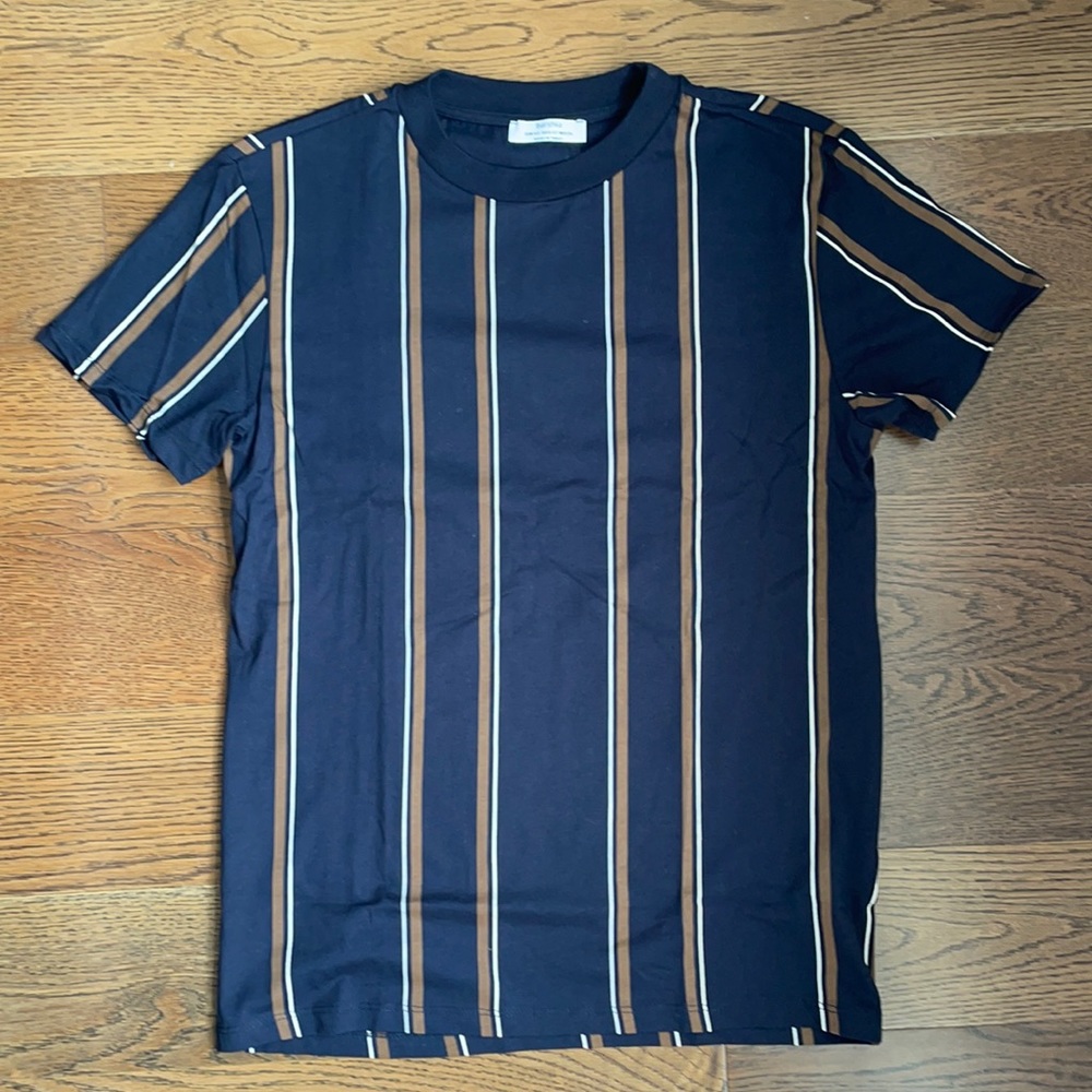 Bershka Striped T-Shirt
